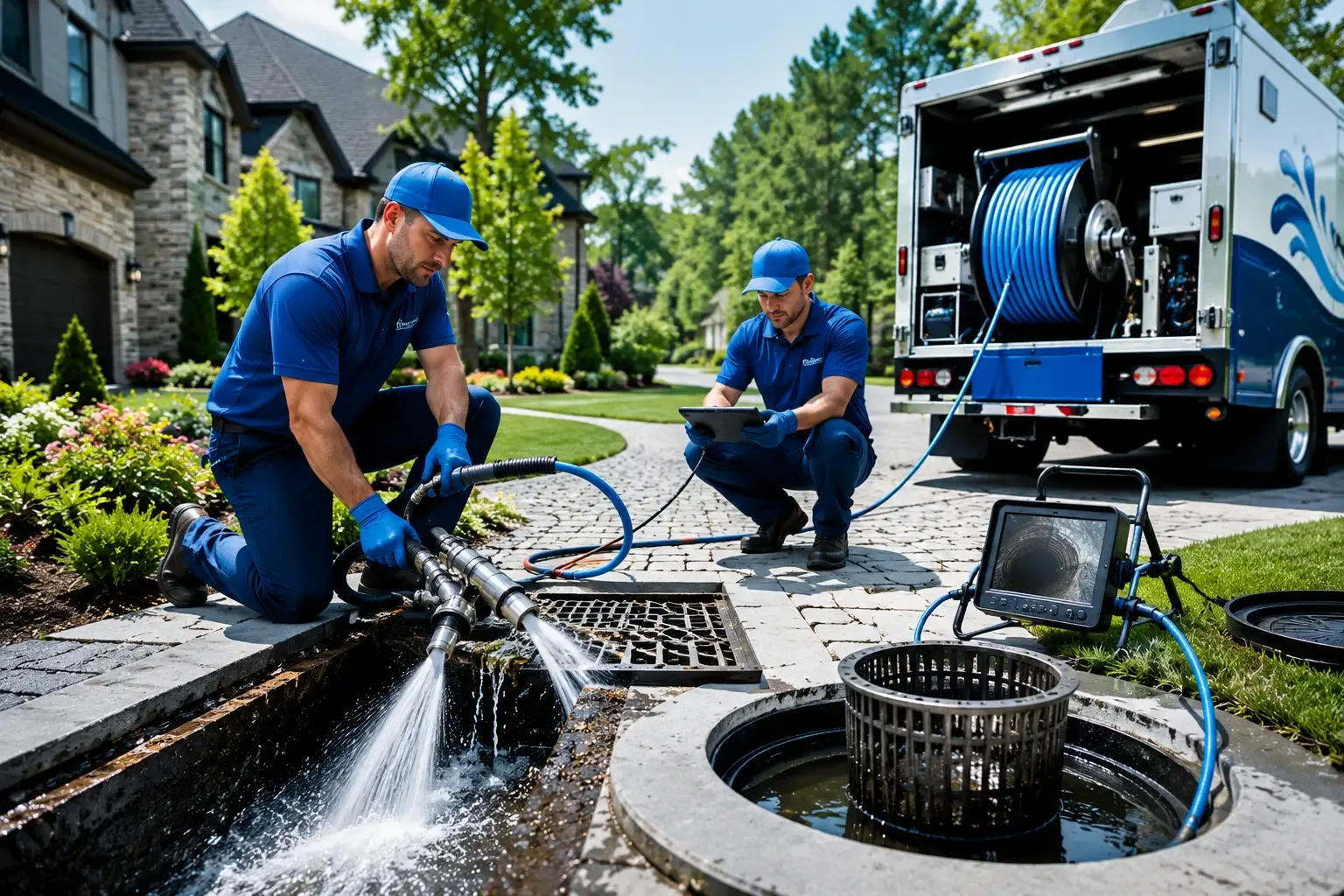 Local outdoor drain cleaning professionals in Garden, MI