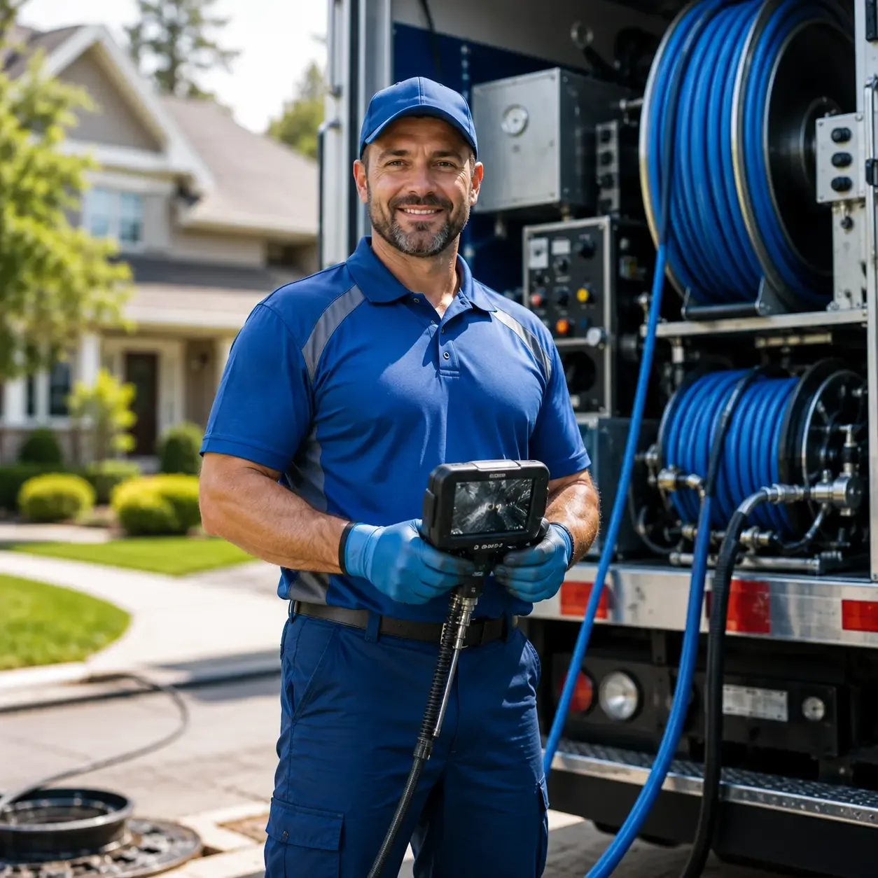Local outdoor drain cleaning specialists in Garden, MI